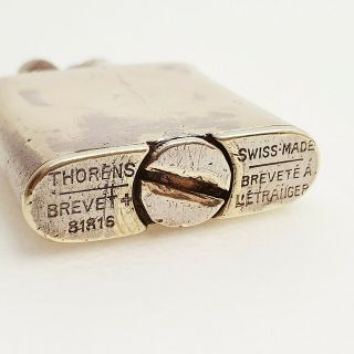 Thorens Brevet 81816 Cigarette Lighter Petrol Vintage 1930 