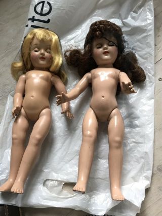 2 Vintage 1950’s P - 91 Toni Dolls