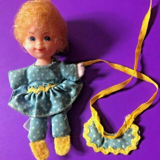 Mattel 1967 Vintage Mrs.  Beasley 3 " Doll Family Affair 3577 No Glasses