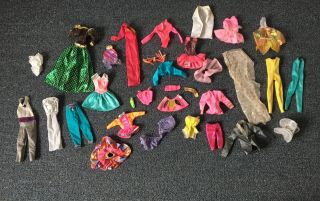 Vintage Barbie 80s & 90s Clothes Sparkle Summer