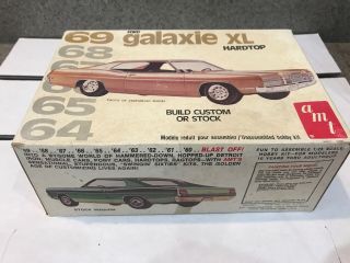Amt 1969 Ford Galaxie Xl Kit Circa 1970’s