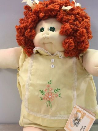 Vintage Xavier Roberts Little People Soft Sculpture Cabbage Patch Doll 1985 2