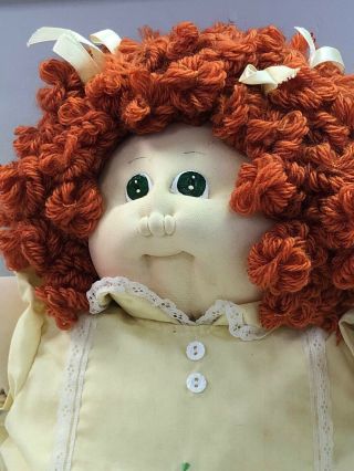 Vintage Xavier Roberts Little People Soft Sculpture Cabbage Patch Doll 1985 3