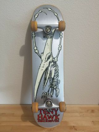 Vintage Skateboard Tony Hawk Birdhouse Board Skeleton Skull Venture Trucks