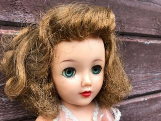 Vintage IDEAL VT - 18 Miss Revlon Doll w Pink Dress 18 