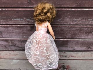 Vintage IDEAL VT - 18 Miss Revlon Doll w Pink Dress 18 