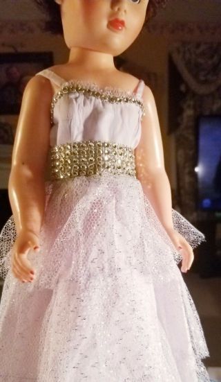 Vintage Evening Gown For Miss Revlon,  Crissy 18 " / 20 " Doll