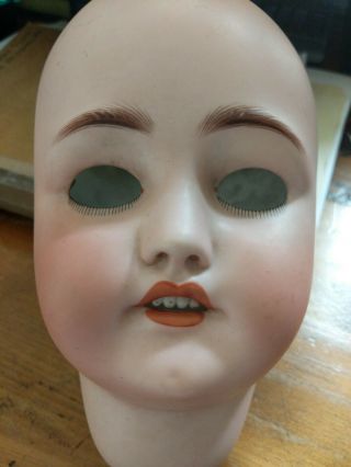 Antique Simon & Halbig Cm Bergmann Bisque Head Doll 1888 - 1931 Germany