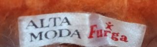 Vintage Italian Labeled Furga Alta Moda Doll Coat 4