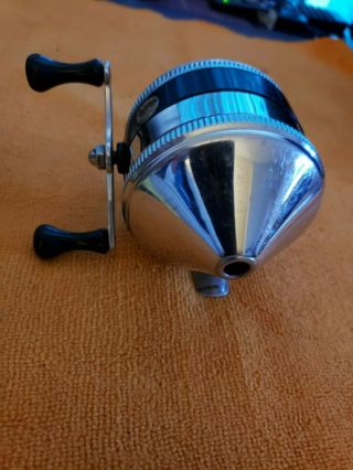 1 - Rare Vintage Collectible Zebco Model - 33 Spinning Fishing Reel W/1 Rivet Usa