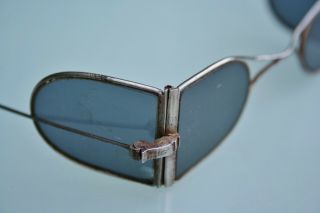 Antique Early 19.  c Sunglasses With Protective Side Lenses 3