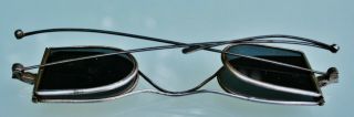 Antique Early 19.  c Sunglasses With Protective Side Lenses 7