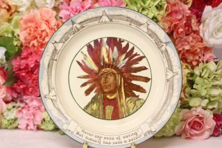 Antique,  Royal Doulton,  " Hiawatha " Platter
