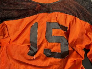 Awesome Looking Vintage WILSON Football Jersey Antique 4