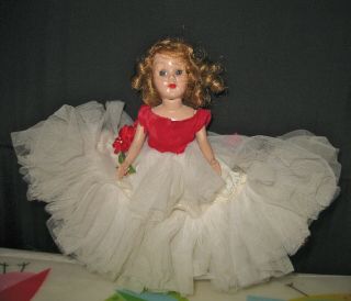 Vintage Richwood Sandra Sue Doll Orig Dress 1950s