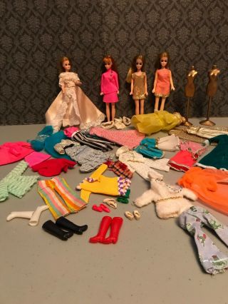 Vintage Topper Dawn Dolls,  Extra Clothes 
