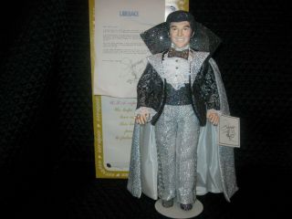 Liberace Vintage Effanbee Doll Attired Clothing Has Ring Tag Box