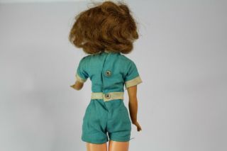 Vintage Ideal Toy Corp BS12 Tammy Doll 1960s 12 inches Blonde Hair Blue Dress 6