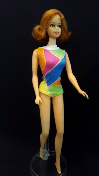 Vintage Stacey Barbie Doll Titian Redhead Twist N 