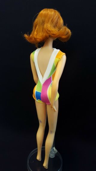 Vintage Stacey Barbie Doll Titian Redhead Twist n ' Turn 1160 Bendable Legs 6