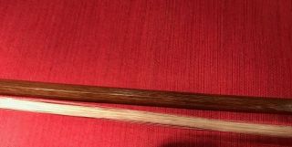 ANTIQUE VIOLIN BOW DURRO SALVADORE ? PART OF OLD ESTATE GERMAN GERMANY 3
