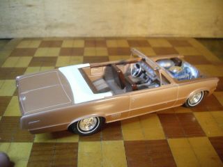 AMT 1:25 scale 5614 Pontiac GTO Tempest convertible really spray paint 2