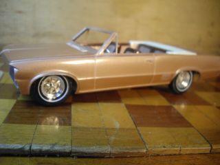 AMT 1:25 scale 5614 Pontiac GTO Tempest convertible really spray paint 3