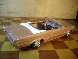 AMT 1:25 scale 5614 Pontiac GTO Tempest convertible really spray paint 6