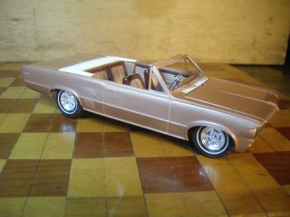AMT 1:25 scale 5614 Pontiac GTO Tempest convertible really spray paint 7