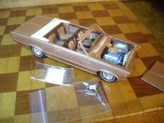 AMT 1:25 scale 5614 Pontiac GTO Tempest convertible really spray paint 8