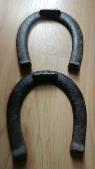 Antique Throwing Horseshoes.  Drop Forged Steel