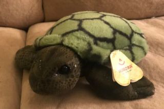 Aurora Turtle Rare Plush Doll 8 " Long Stuffed Animal Toy Hard To Find