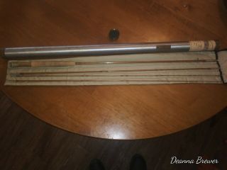 Vintage Fly Rod Orvis Bamboo With Extra Tip.  8 