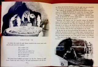 WALT DISNEY ' S SNOW WHITE Antique Children ' s Org Color Plates & Story Book 7