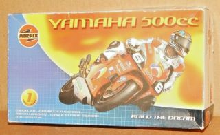 Airfix 1/24 Scale Yamaha 500cc Plastic Model Motorcycle Kit