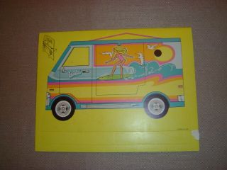 Vintage Barbie ' s Beach Bus Paper Dolls Book - and - Dated 1976 2