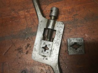 Antique Ahrems Goodline Tap and Die Wrench Made in Germany 5
