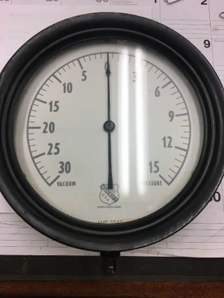 Antique Ashcroft American Bicycle Co Steam Pressure Gauge Automobile Rr 10”