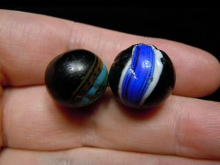 Two Indian Marbles - 21/32 