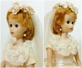 Vintage 1964 Madame Alexander Brenda Starr Bride Doll 3