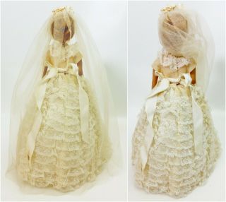 Vintage 1964 Madame Alexander Brenda Starr Bride Doll 6