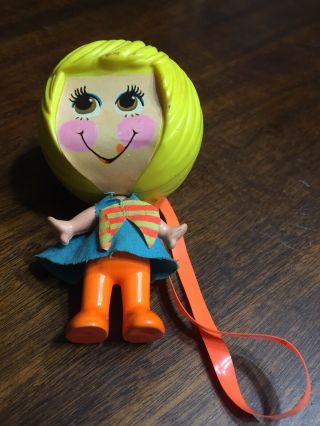 Vintage Mattel Talk - Ups Doll Talker 1971 Funny Talk Rare Hong Kong