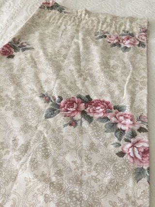 Jessica Mcclintock Vintage Lace Floral Two 42 X 86 Lined Drapery Panels