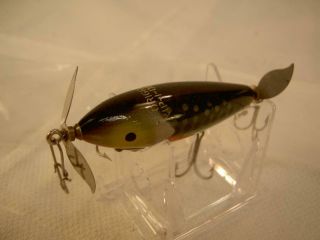 Vintage Old Fishing Collectible Lure South Bend Nip I Didde Tough Color Tiger