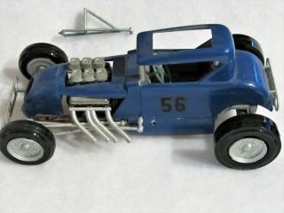 3 ROUGH VINTAGE HOT RODS & LOOSE PARTS,  FROM THE 60 ' S? ONE DECAL: SCREAM PUFF 7