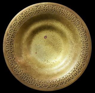 Authentic Antique Tiffany Studios York Arts & Crafts Gilt Bronze Bowl 1707
