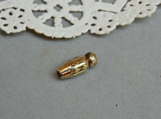 Stick Pin Clutch End Closure Part Antique Gold Fill Engraved Spring Load 18x 5mm