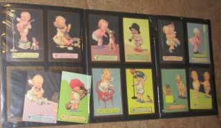 Antique Charles Twelvetrees Artist Kandy Kids Print Cards Salesman Sample Folder