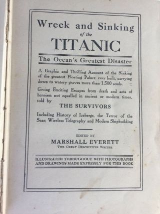 Antique 1912 Antique History Book 