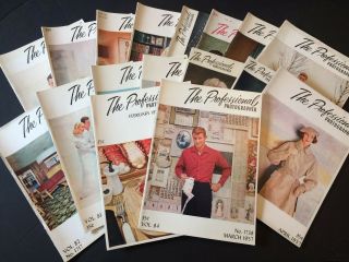 17 Vintage Back Issues The Professional Photographer 1956,  57